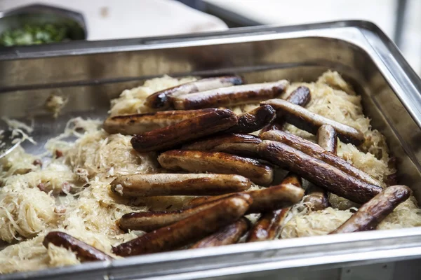 Bavarian sausage — Stock Photo, Image