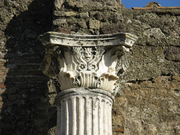 Escavações de Pompeia — Fotografia de Stock