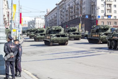 Rus askeri geçit töreni