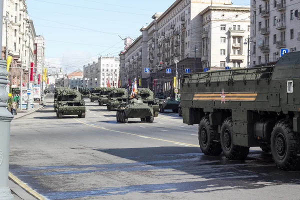 Russische leger parade — Stockfoto