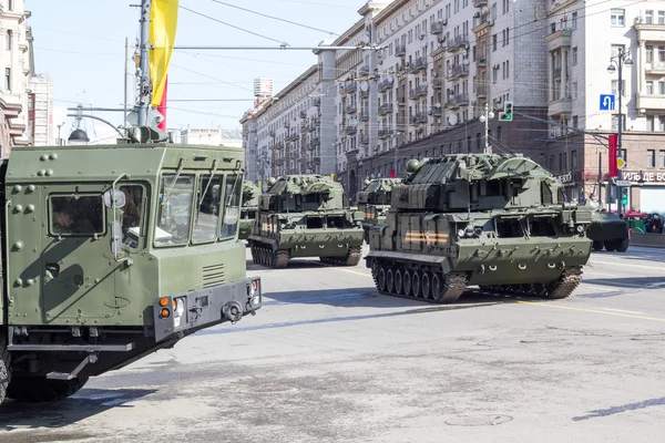 Russische leger parade — Stockfoto