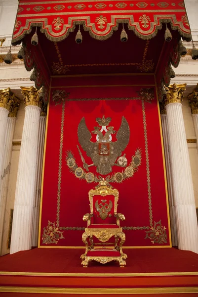 O grande trono imperial na Rússia — Fotografia de Stock