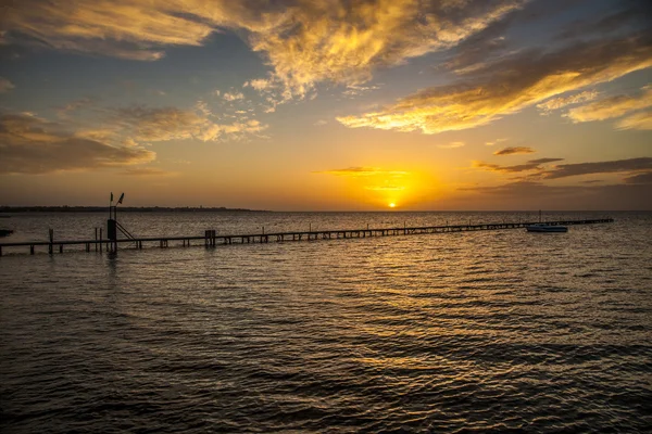 Günbatımı Sicilya — Stok fotoğraf