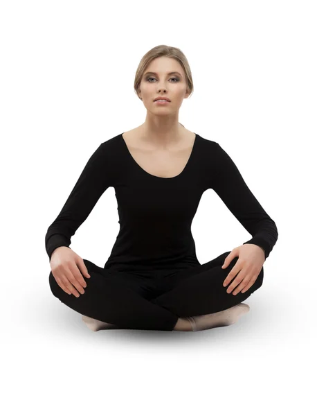 Yoga girl — Stock Photo, Image