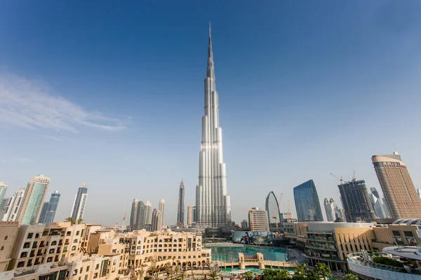 Burj Khalifa in Dubai — Stock Photo, Image