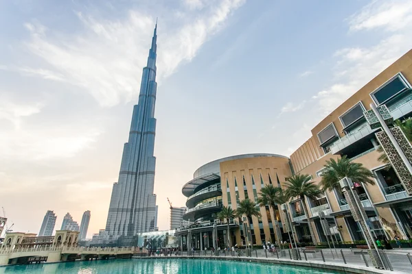 Burj Khalifa in Dubai — Stock Photo, Image