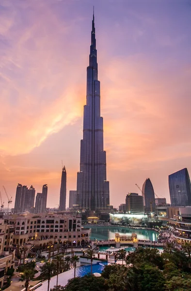 Burj Khalifa in Dubai — Stock Photo, Image