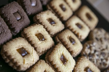 kurabiye kakao ve reçel