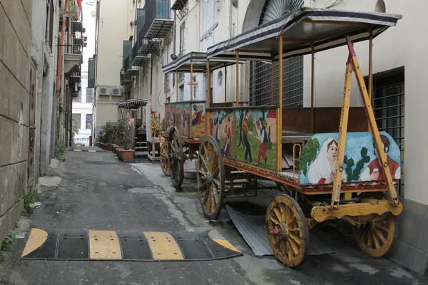 Traditional sicilian cart — Stock Photo, Image