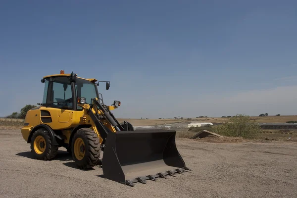 Buldozer v akci — Stock fotografie