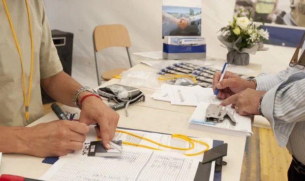 convetion için rozet