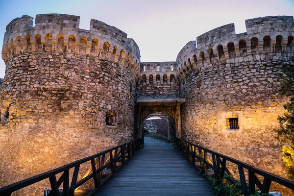 Belgrad 'daki Kalemegdan kalesi