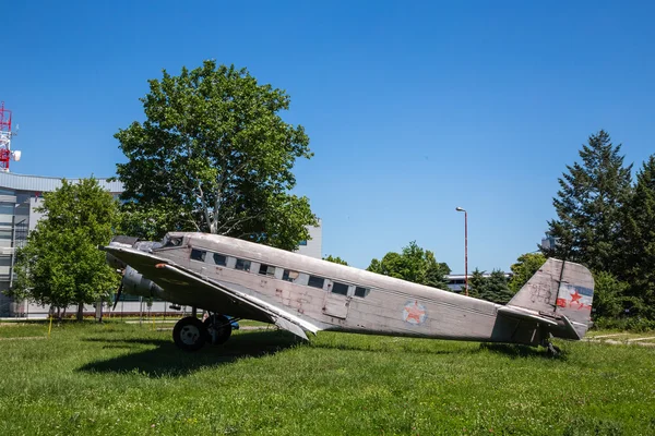 Avião velho ju b2 — Fotografia de Stock