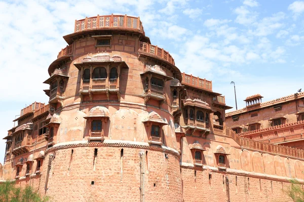 Junagarh rojo Fort Bikaner india rajasthan — Foto de Stock