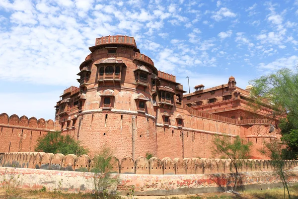 Junagarh rojo Fort Bikaner india rajasthan —  Fotos de Stock