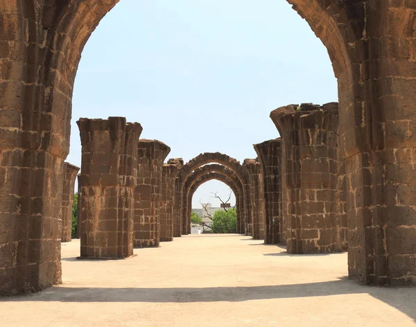 Aincent arches and ruins bijapur Karnataka india — Stock Photo, Image