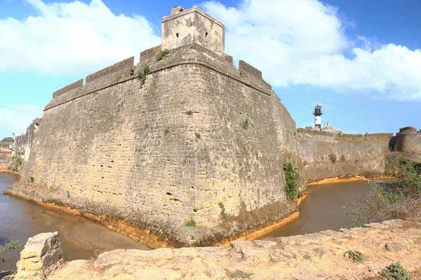 Belamente mantido forte diu gujarat índia — Fotografia de Stock