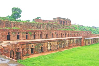 Büyük Fatehpur Sikri Kalesi ve karmaşık Uttar Pradesh Hindistan