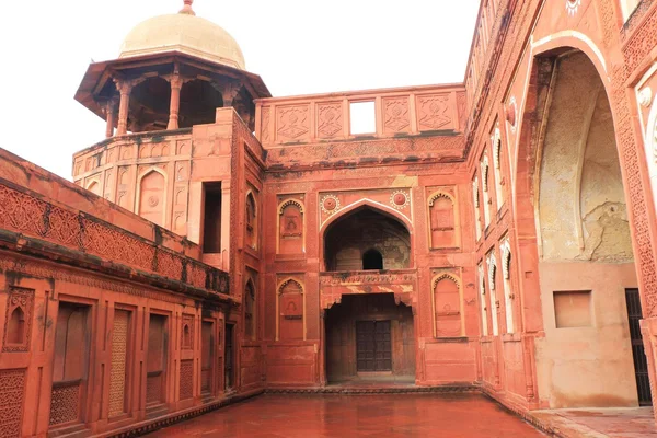 Agra red fort, uttar pradesh, indien — Stockfoto