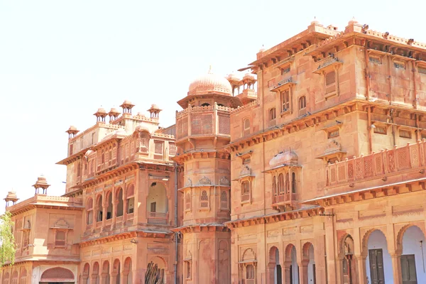 Junagarh vermelho Fort Bikaner rajasthan Índia — Fotografia de Stock