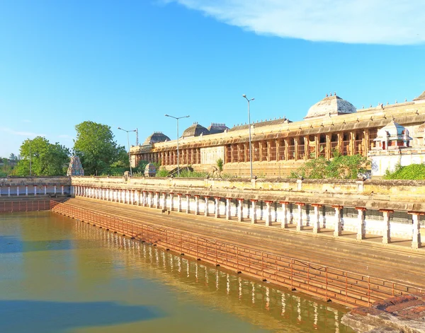 Enorme oude tempel complex chidambaram tamil nadu india — Stockfoto