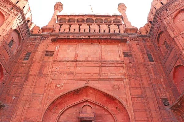 Red fort delhi india — Stock Photo, Image