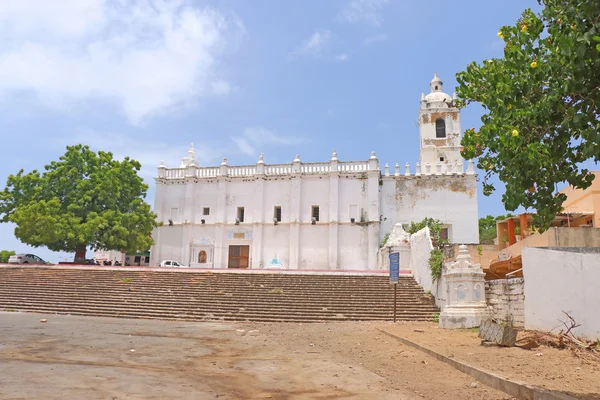 Kostel sv František z assisi církevní nemocnice diu gujarat Indie — Stock fotografie