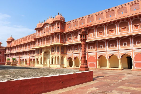 Palacio de la ciudad, Jaipur, Rajastán, India — Foto de Stock