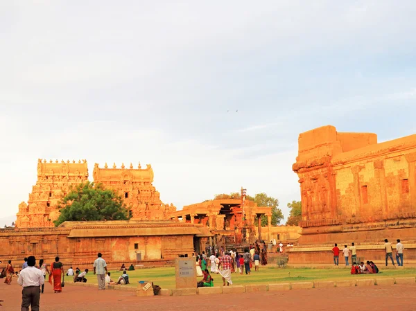 Brihadeshwara Temple et terrain, tanjore Thanjavur tamil nadu i — Photo
