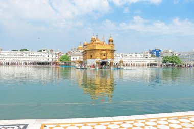 Amritsar goldent Tapınağı karmaşık punjab India
