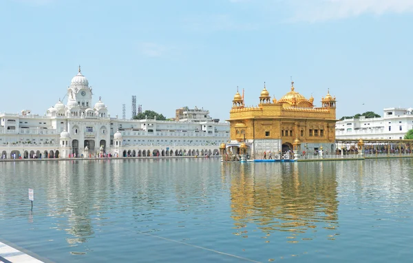 Amritsar goldent tempio complesso Punjab India — Foto Stock