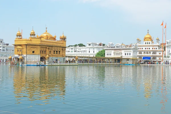 Amritsar goldent chrámu komplexu Paňdžábu Indie — Stock fotografie