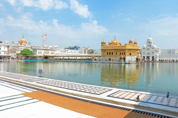 Amritsar goldent tempio complesso Punjab India — Foto Stock