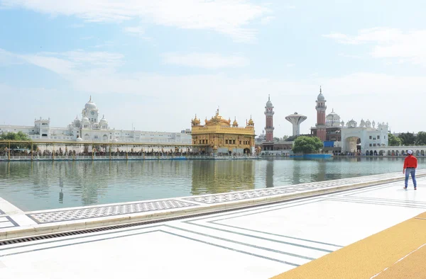 Amritsar goldent temple complex punjab india — Stock Photo, Image