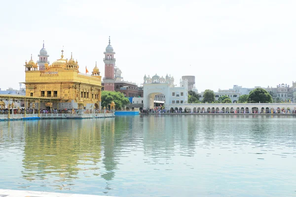 Amritsar goldent tempel complex punjab india — Stockfoto