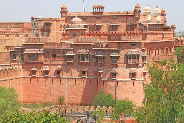 Junagarh rosso Fort Bikaner Rajasthan India — Foto Stock