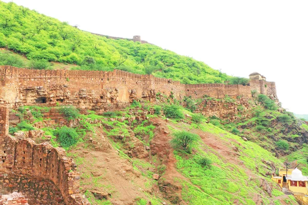 Ancient bundi fort and palace india — Stock Photo, Image