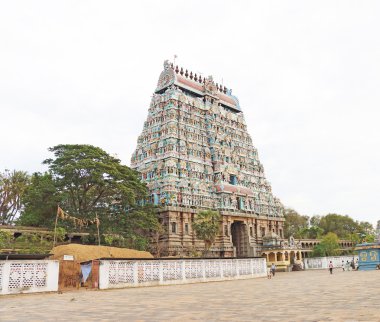 büyük antik tapınak karmaşık chidambaram tamil nadu Hindistan