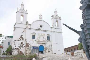 tertemiz koloni tarzı St thomas'ın Kilisesi Diu gujarat Hindistan