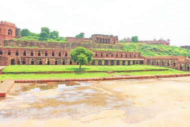 Büyük Fatehpur Sikri Kalesi ve karmaşık Uttar Pradesh Hindistan