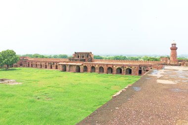 Büyük Fatehpur Sikri Kalesi ve karmaşık Uttar Pradesh Hindistan