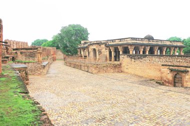Çarpıcı 8 yüzyıl Gwalior fort Madhya Pradesh Hindistan