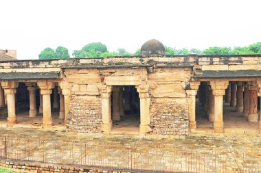 Çarpıcı 8 yüzyıl Gwalior fort Madhya Pradesh Hindistan