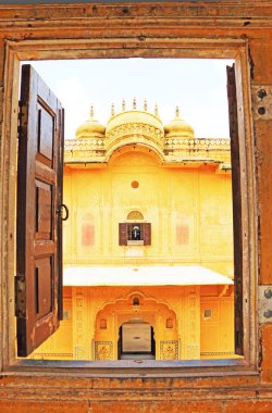 büyüleyici Nahargarh fort jaipur rajasthan Hindistan