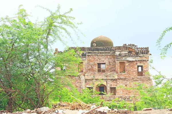 Masivní Chittorgarh pevnost a důvody rajasthan Indie — Stock fotografie