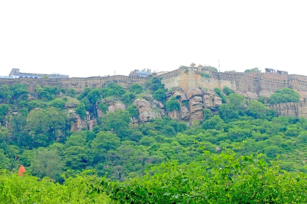 Massive Chittorgarh Fort and grounds rajasthan india — Stock Photo, Image