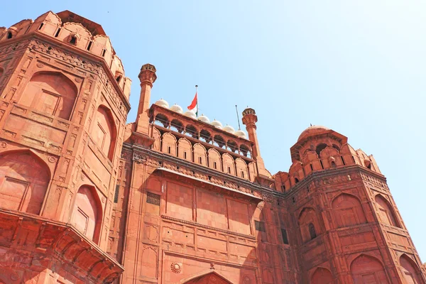 Kırmızı fort delhi Hindistan — Stok fotoğraf