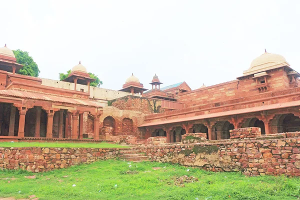 Masywne Fatehpur Sikri fort i złożonych Indie Uttar Pradesh — Zdjęcie stockowe