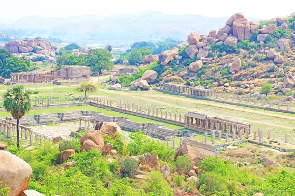 Increíble y enorme Hampi Patrimonio de la Humanidad de la UNESCO Karnataka —  Fotos de Stock
