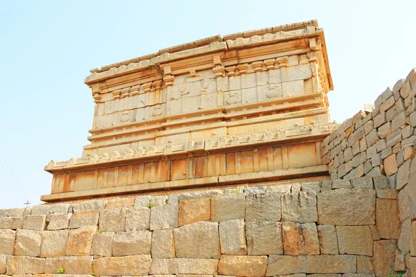 Κόβει την ανάσα και τεράστια Hampi ΟΥΝΕΣΚΟ παγκόσμια κληρονομιά Site Karnatak — Φωτογραφία Αρχείου